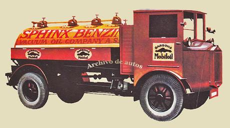 Tatra T23 presentado en el año 1926 en Checoslovaquia