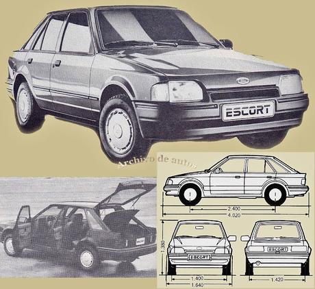 Ford Escort GL 1.6 1988