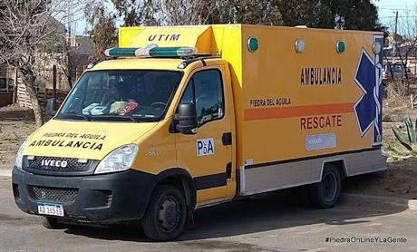 Retienen una ambulancia del Hospital Piedra del Águila en Cutral Có por no tener su parque automotor en condiciones Retienen una ambulancia del Hospital Piedra del Águila en Cutral Có por no tener su parque automotor en condiciones