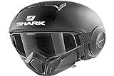 SHARK Street Drak Casco de Moto, Hombre, Nero Opaco, S