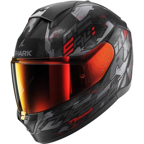 SHARK RIDILL 2 Molokai Casco de Moto Integral, Unisex, KAR, L