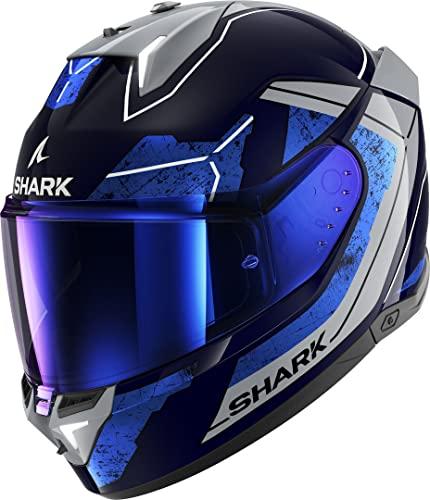 SHARK, Casco Moto Integral SKWAL i3 RHAD Blue / Grey Bus, L