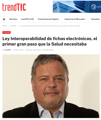 Ley Interoperabilidad de fichas electrónicas, el primer gran paso que la Salud necesitaba Ley Interoperabilidad de fichas electrónicas, el primer gran paso que la Salud necesitaba