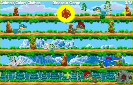Dinosaur Game. Aprende vocabulario en inglés Dinosaur Game. Aprende vocabulario en inglés