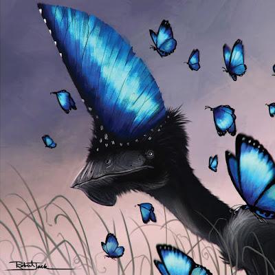 Dinosaurios en situaciones cotidianas por Robert Jack Esckelson