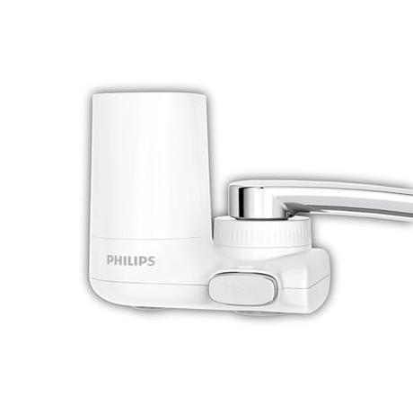 Philips Water AWP3703/10 Sistema de Filtración de agua para Grifo, Filtro de agua On Tap, Tecnología de Microfiltración X-Guard, Color Blanco, 1000 l