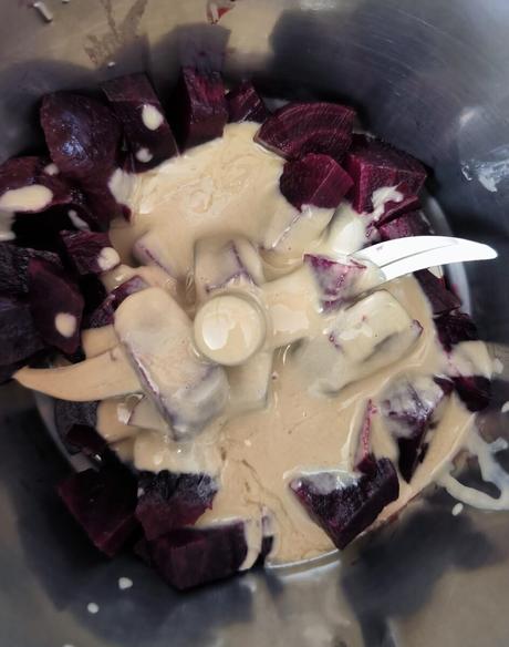 Tahini de remolachas Tahini de remolachas