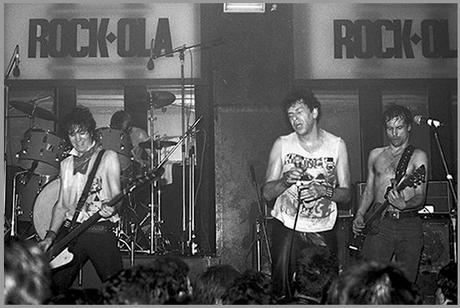 U.K Subs en España 1981. Artículos de prensa, cartelería y video