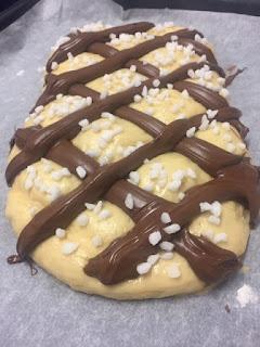 COCA DE SAN JUAN DE CHOCOLATE