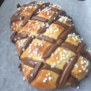 COCA DE SAN JUAN DE CHOCOLATE