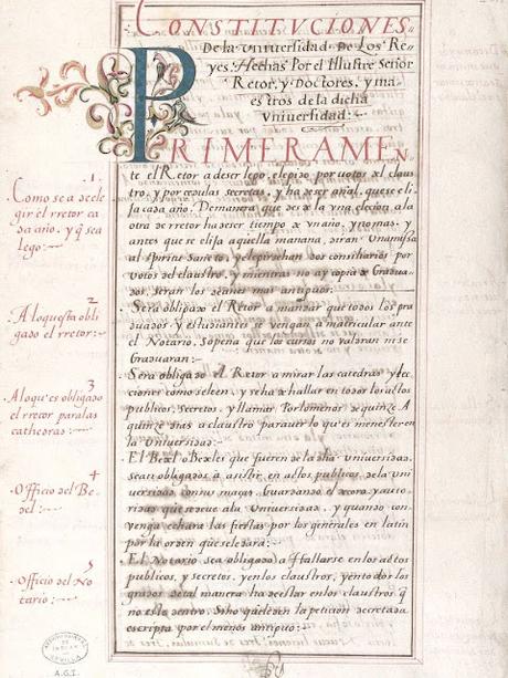 El documento del mes de mayo (2024) del Archivo de Indias.