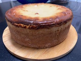 PASTEL DE QUESO CON PERA