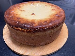 PASTEL DE QUESO CON PERA