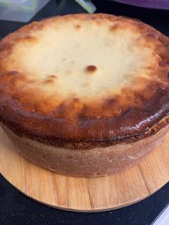 PASTEL DE QUESO CON PERA