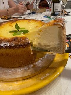 PASTEL DE QUESO CON PERA