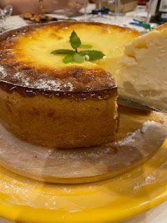 PASTEL DE QUESO CON PERA