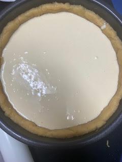 PASTEL DE QUESO CON PERA