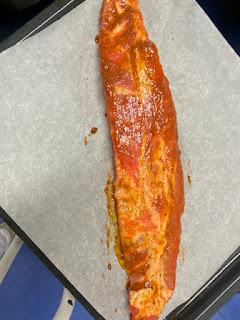 COSTILLAR DE CERDO CON SALSA BARBACOA