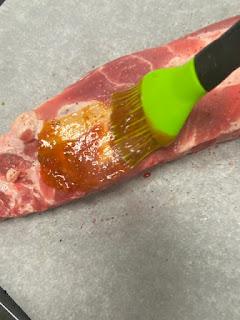 COSTILLAR DE CERDO CON SALSA BARBACOA