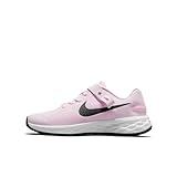NIKE Revolution 6 Flyease, Zapatillas, Pink Foam Black, 35 EU