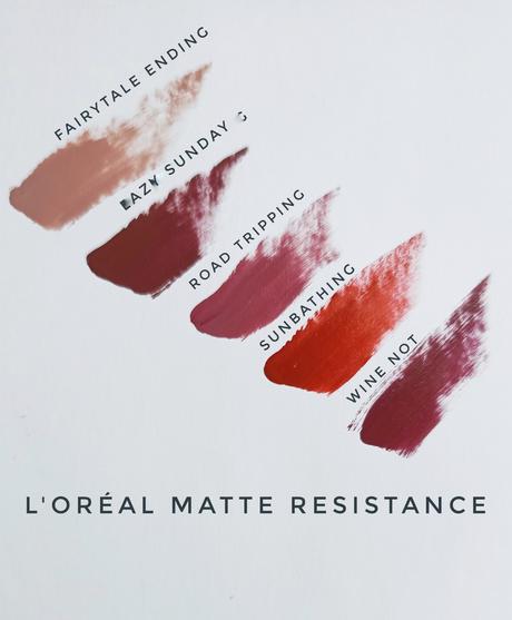 100 fairytale ending matte resistance liquid lipstick labial liquido matte l´oreal Paris colores opinion como queda