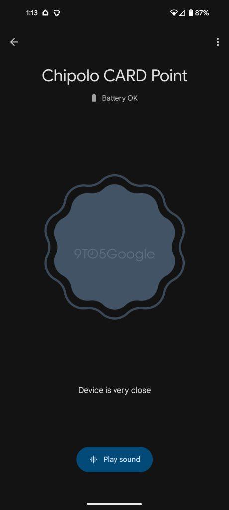 Cómo configurar los rastreadores Chipolo para Android Buscar la red de mi dispositivo