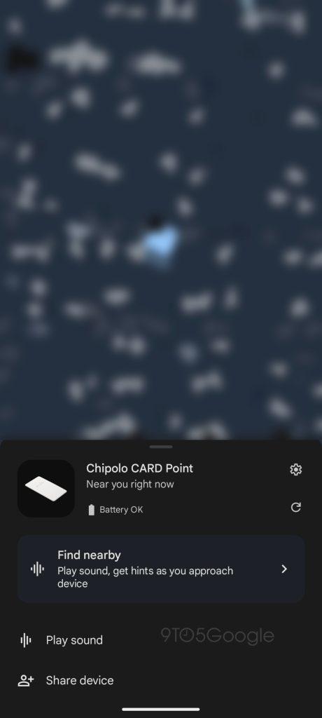 Cómo configurar los rastreadores Chipolo para Android Buscar la red de mi dispositivo