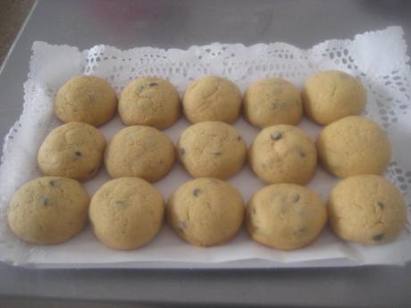 COOKIES DE NARANJA Y CHOCOLATE