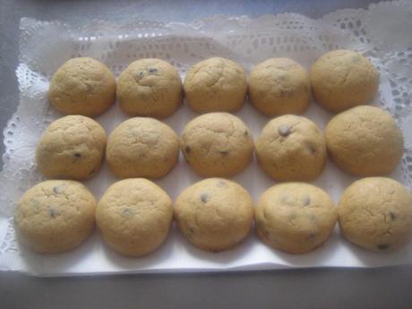 COOKIES DE NARANJA Y CHOCOLATE