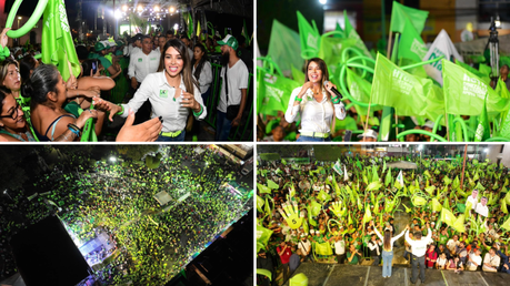 Ruth González y Juan Manuel Navarro cierran campaña en Soledad con promesas de apoyo continuo a las familias