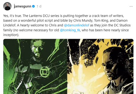 Damon Lindelof se une a ‘Lanterns’, la serie de MAX basada en los cómics de ‘Linterna verde’. Damon Lindelof se une a ‘Lanterns’, la serie de MAX basada en los cómics de ‘Linterna verde’.