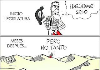 De como nos ciegan los dioses, sobre todo a los de izquierdas...