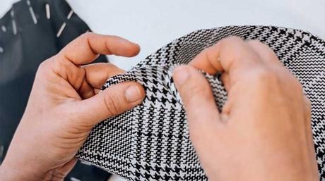 Patrones y explicaciones para confeccionar una boina union piezas boina