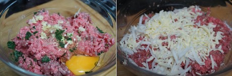 Redondo de carne picada relleno Redondo de carne picada relleno