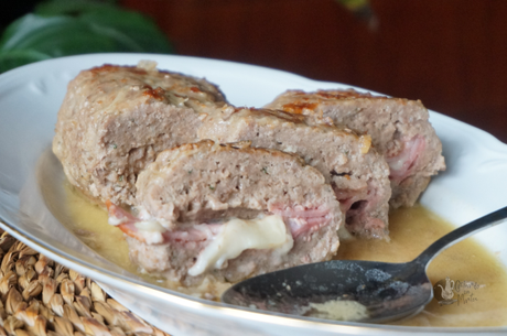 Redondo de carne picada relleno Redondo de carne picada relleno