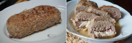 Redondo de carne picada relleno Redondo de carne picada relleno