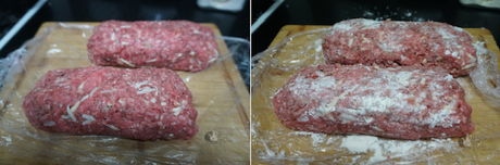 Redondo de carne picada relleno Redondo de carne picada relleno