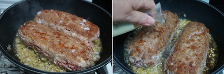 Redondo de carne picada relleno Redondo de carne picada relleno