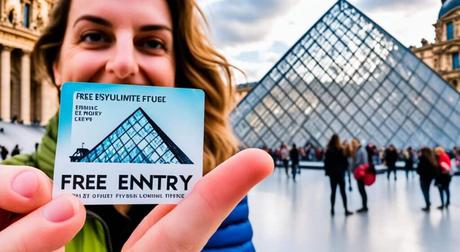 Entradas gratis para el Louvre