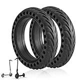 ANSENI® Ruedas Macizas de 8.5Pulgadas para Patinete Electrico, Neumáticos de Reemplazo, Antipinchazo Compatible con Xiaomi Scooter M365/M365 Pro, Xiaomi 1S, Cecotec