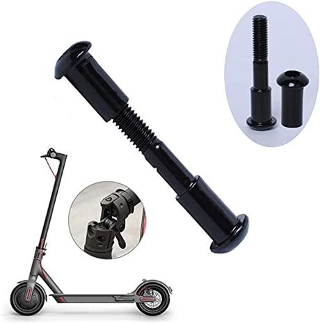 Poweka Tornillo de Perno Fijo Tornillo de Bloqueo del Eje Plegable Compatible con Xiao-mi MIJIA M365 Scooter Eléctrico por Poweka (Negro)