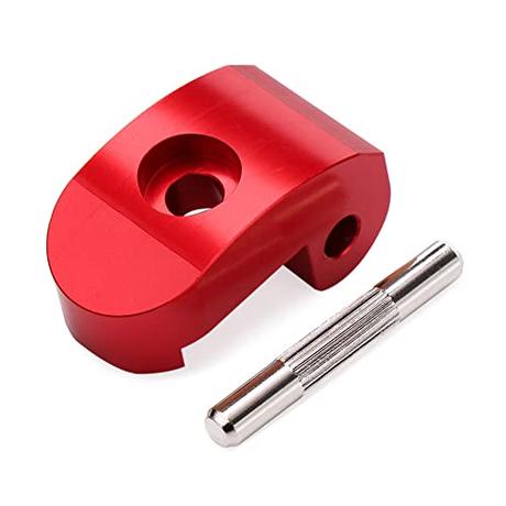 Scooter Eléctrico Bisagra Reforzada,Gancho de Plegado Repuestos Patinete Xiaomi, Uña Pestaña de Cierre Reforzado, Incluyen Pasador, Compatible para Patinete Xiaomi M365/ Pro / 1S / Pro2 / MI3 Tokaneit