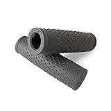 OcioDual 2 Puños para Patín Eléctricos Xiaomi Mijia M365 1S, Manillar de Goma con Textura Antideslizante Color Gris 12 cm
