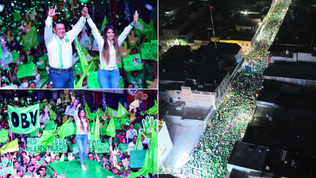 Ruth González Silva se compromete con la Región Media en su cierre de campaña