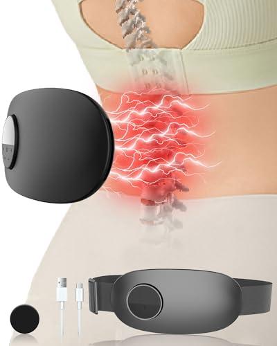 Masajeador Espalda Lumbar,Masajeador de Espalda y Lumbares,Masajeador Lumbar con Calor/EMS,Masaje Espalda Inalámbrico con Mando a Distancia,Dolor de Espalda,Dolor Lumbar/Espalda,Regalo Mujer/Hombre