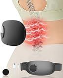 Masajeador Espalda Lumbar,Masajeador de Espalda y Lumbares,Masajeador Lumbar con Calor/EMS,Masaje Espalda Inalámbrico con Mando a Distancia,Dolor de Espalda,Dolor Lumbar/Espalda,Regalo Mujer/Hombre