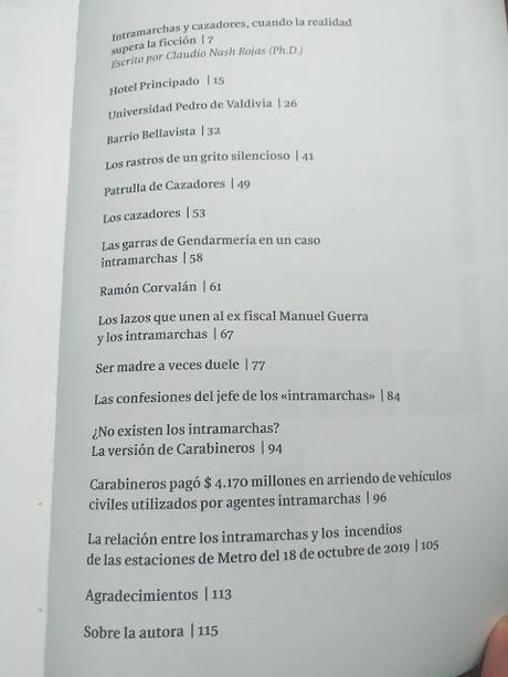 Los Intramarchas, de Josefa Barraza