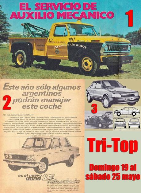 Tri-Top, ranking semanal del 19 al 25 de mayo