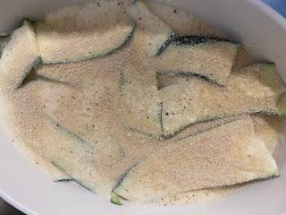 GRATINADO DE CALABACIN Y QUESO