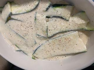 GRATINADO DE CALABACIN Y QUESO